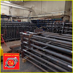 Изготовить блоки фундаментных болтов по ГОСТ 24379.1-2012