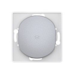 Выключатель скрытой установки CADUCEUS ALING EON, кнопочный, с символом "Свет", 10АХ, 250В~, механизм