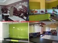 Стеклянные фартуки для кухни