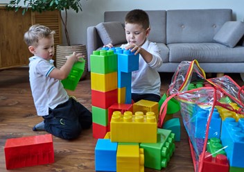 Конструкторы и кубики детские