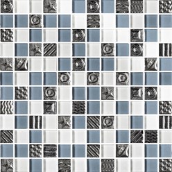 Артикул МС 2355
Мозаика из каленого стекла,размер чипа 23х23 мм.,в коробе 0,54 м2