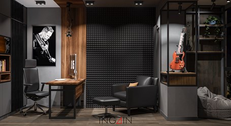 Project "Space" - дизайн двухуровневых 111 м2 в Хабаровске. Студия дизайна интерьеров INGAIN