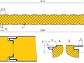 Стеновые сэндвич-панели с минераловатным утеплителем (МВУ) толщиною от 60 мм до 250 мм (60, 80, 100, 120, 150, 175, 200, 225, 250)