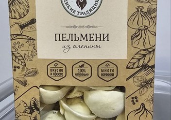 Пельмени с мясом северного оленя