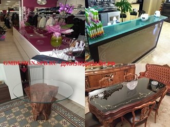 Столешницы из стекла