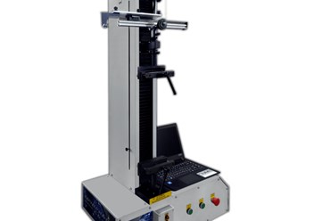 Модификация И1158М – настольная, одновинтовая, двузонная испытательная машина (верхняя рабочая зона – растяжение, нижняя рабочая зона – сжатие, изгиб) с максимальной нагрузкой 5 кН.