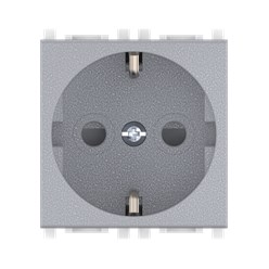 Розетка CADUCEUS ALING EXPERIENCE электрическая, модульная, для скрытой проводки, механизм, 16А, 250 В~