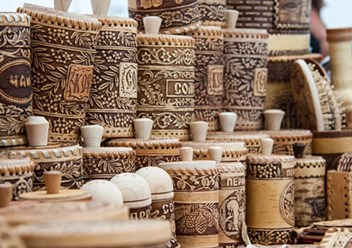 Сувениры из бересты и дерева