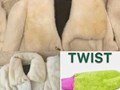 результат работы варежки Twist