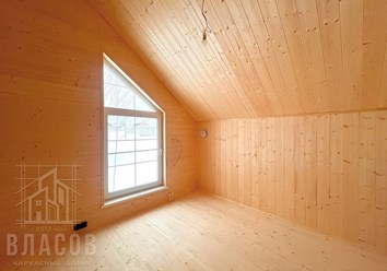 Барнхаус 6х10,5 м в КП Маньково Сергиево-Посадский р-н, под ключ с коммуникациями