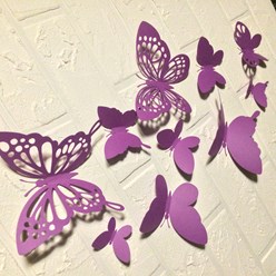 Объемные 3д бабочки на стену НАБОР БАБОЧЕК МАРИ
Комплект 20 шт.: http://frodecal.com.ua/kupit-nabor-babochek/nabor-babochek-mari
