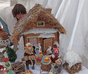 Выставка-ярмарка декоративно-прикладного творчества. Фестиваль "Хрустальный ключ". Село Сартаково. 22 июля 2023 года.