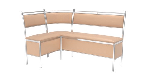 Скамья Угловая с ящиком 1500*1000