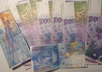 Старые швейцарские франки