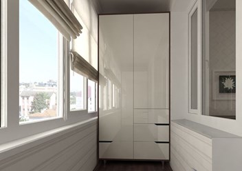 Шкаф на балкон или лоджию