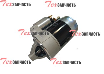 Стартер на погрузчик с двигателем Nissan H15, H20. Напряжение 12В. Мощность 0,8кВт. 8 зубьев.
А=82.5мм В=8мм