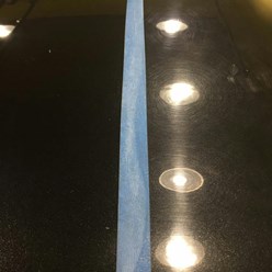 результат глубокой полировки автомобиля "до и после"