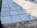Укладка тротуарной плитки с подготовкой песчано - щебеночной подушки в Истринском районе. Площадка под машину
