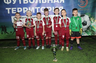 1 место на турнире "Футбольная территория" 01.03.2025