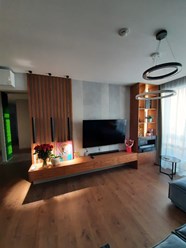 Шкаф и консоль ,МДФ шпон, морилка, масло.