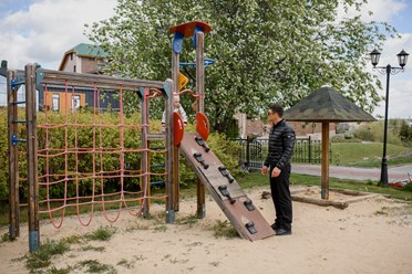 Детская площадка в семейном SPA-отеле "Раздолье" за городом