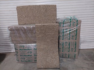 Льняной утеплитель РосЭкоМат Кровля