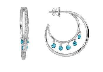 Серьги из золота, коллекция Diamond Love