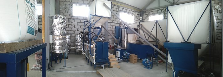 Линия для производства пенопласта