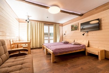 Апартаменты с двумя кроватями-полуторками