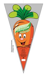 Пакеты конус, чаша по заказу клиента ООО "Интербэг плюс"