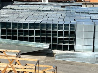 Вентиляционные воздуховоды прямоугольного сечения