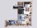 3D-моделирование 4комнатной квартиры