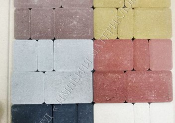Тротуарная плитка в ассортименте