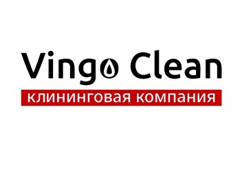 Логотип клининговой компании Винго Клин в Мурманске