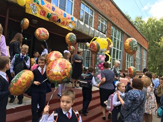 Воздушные шары на 1 сентября