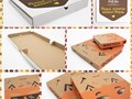 Брендированные картонные коробки для пиццы от "Комупак"