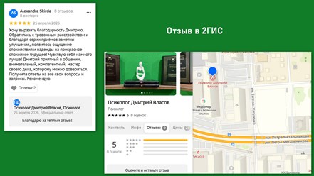 Фото компании  Кабинет психолога Дмитрия Власова 1