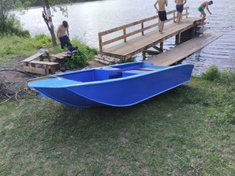 Полипропиленовая лодка Ресурс 370Р
