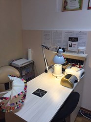 Рабочее место мастера маникюра