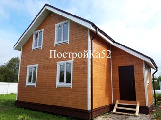 Каркасные дома в Нижнем Новгороде от компании Постройка52. Строительство каркасных домов под ключ в нижегородской области с коммуникациями.