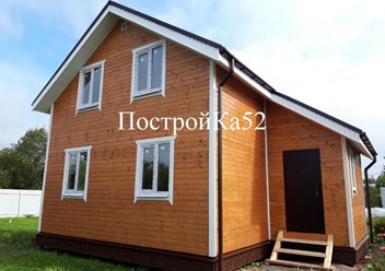 Каркасные дома в Нижнем Новгороде от компании Постройка52. Строительство каркасных домов под ключ в нижегородской области с коммуникациями.