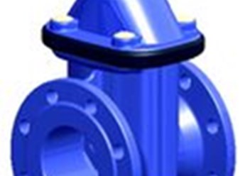 Задвижка с обрезиненным клином