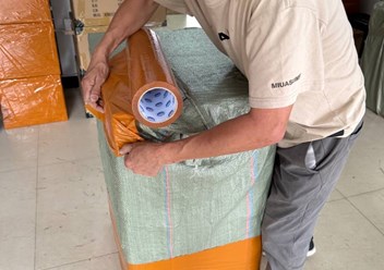 Упаковка транспортировочных коробок