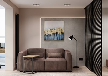 Project "Perfection" - дизайн двухкомнатной квартиры 53 м2 в Хабаровске. Студия дизайна интерьеров INGAIN