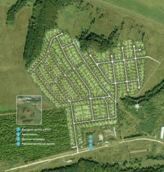 Генплан СНТ Окские сады