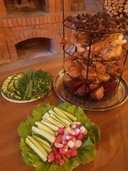 Вкусная еда из тандыра.