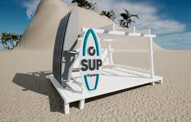 Пляжное оборудование "WoodBeach": раздевалки, дорожки деревянные, бунгало, теневые навесы, шезлонги, пляжные зонты, душевые стойки, перголы, вышки спасателя, обустройство пляжей