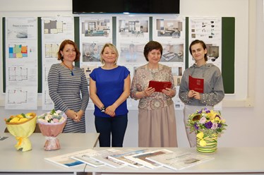 На занятиях в Школе Архитектуры и Дизайна