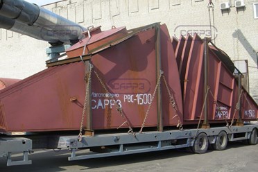 Доставка металлоконструкций для РВС-1500 автомобильным транспортом