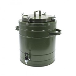 Термос армейский ТГ-24,ТГ-25 с краном. Термос для еды с широким горлом металлический с колбой из нержавеющей стали емкость 24,25 литров. Оборудование для общепита и торговли. www.torg-snab.com